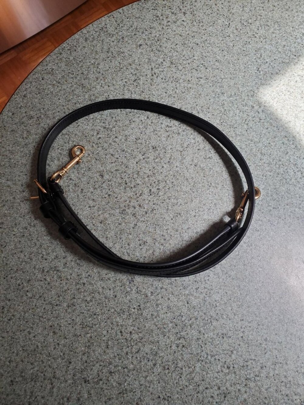 Coach Black Leather Handbag Strap